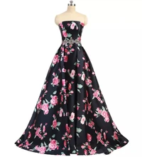 16 Bealegantom 2019 Print Floral Ball Vestido Vestidos Quinceanera Doce Cópia Da Flor Vestido de Festa Vestidos De 15 Años QA1555