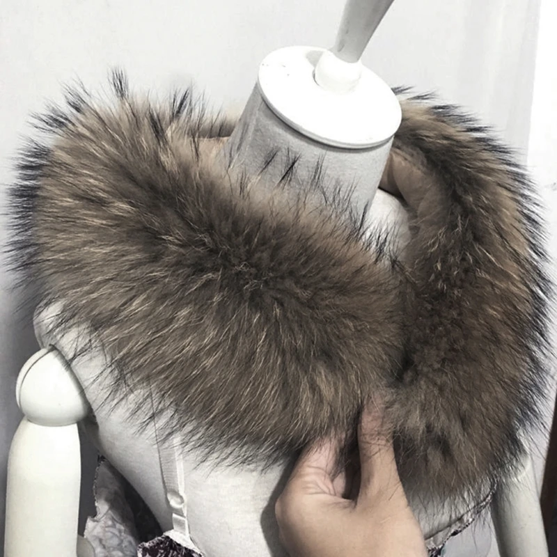 High Quality Women Fashion Winter and Autumn Warm Faux Fox Fur Two ...