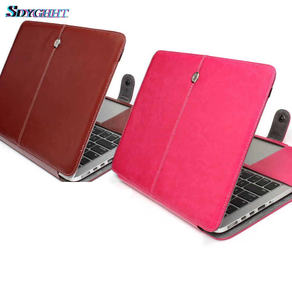Хит деловая кобура PU кожаная сумка чехол для Apple MacBook Air Pro Retina 11 12 13 3 15 4 2018 новый