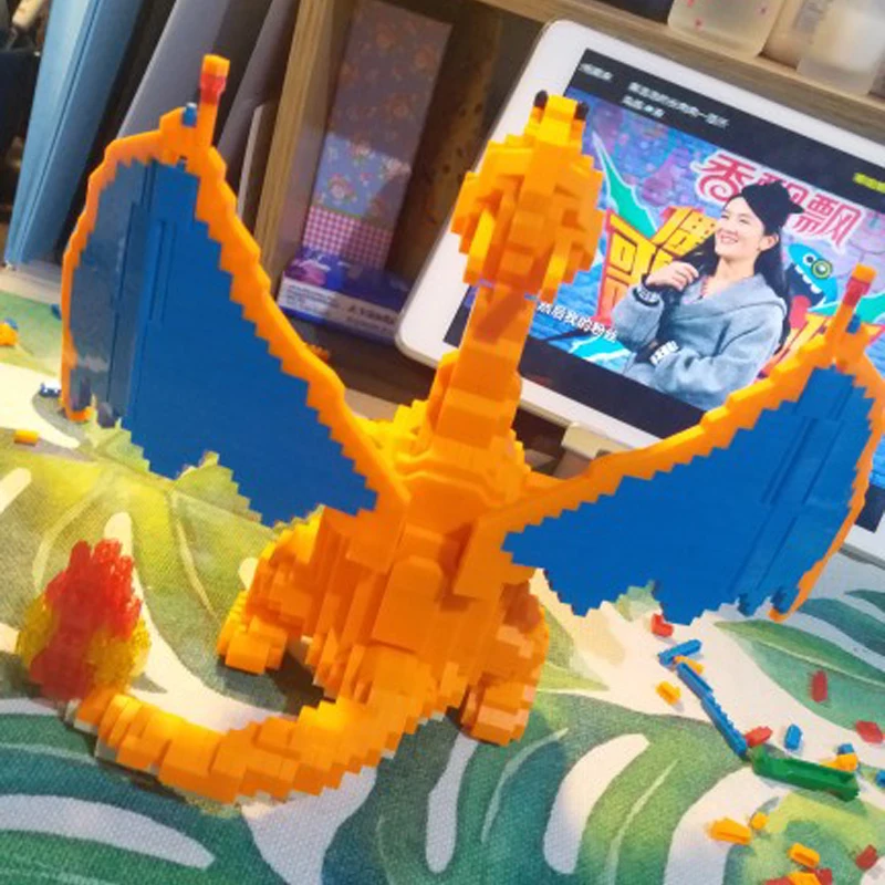 Pаспродажа Карманный Монстр Пикачу Venusaur Blastoise мини строительство алмаз маленькие блоки игрушка Charizard Gyarados Snorlax Jigglypuff без коробки