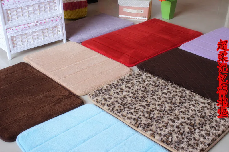 

Chromophous memory cotton mats doormat mat bathroom waste-absorbing slip-resistant carpet pad