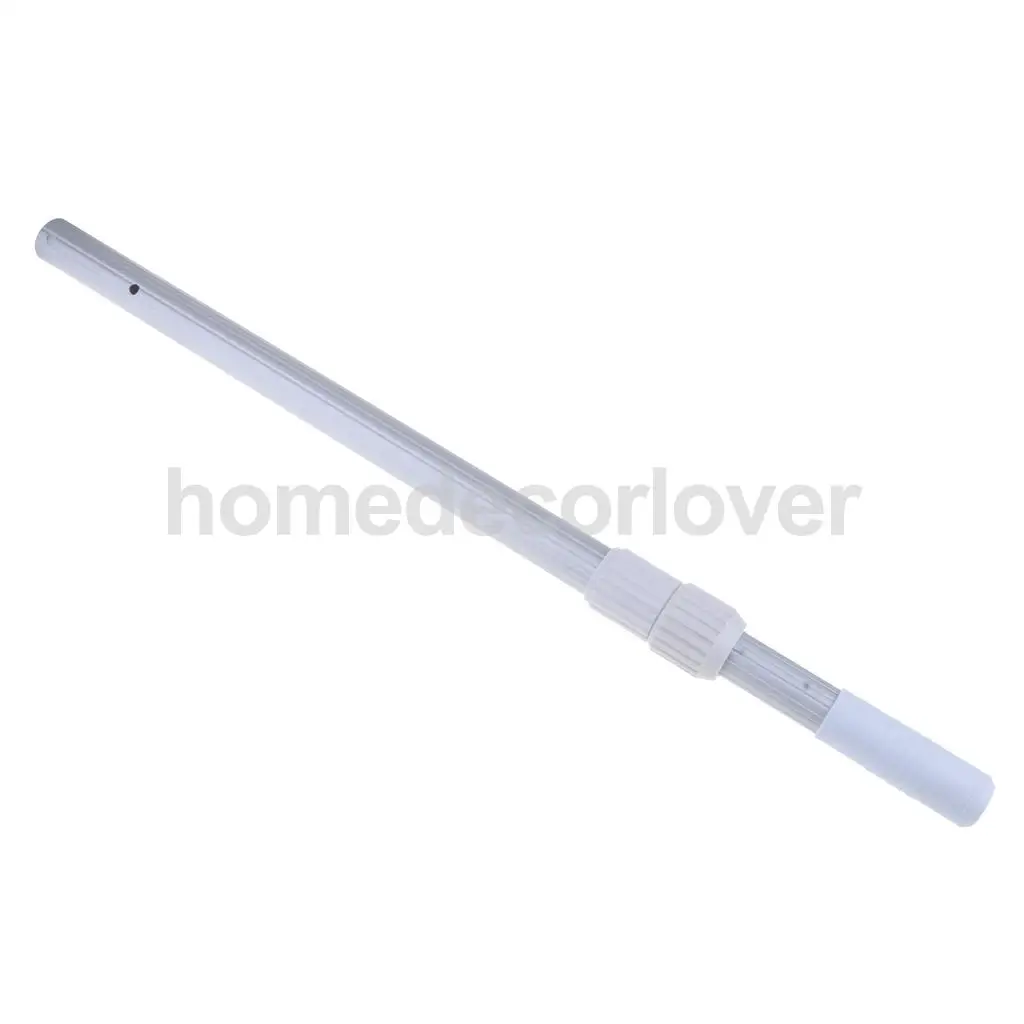 2-Stage Telescopic Pole Part for Leaf Skimmer Net Swimming Pool Spa Cleaner Cleaning Tool