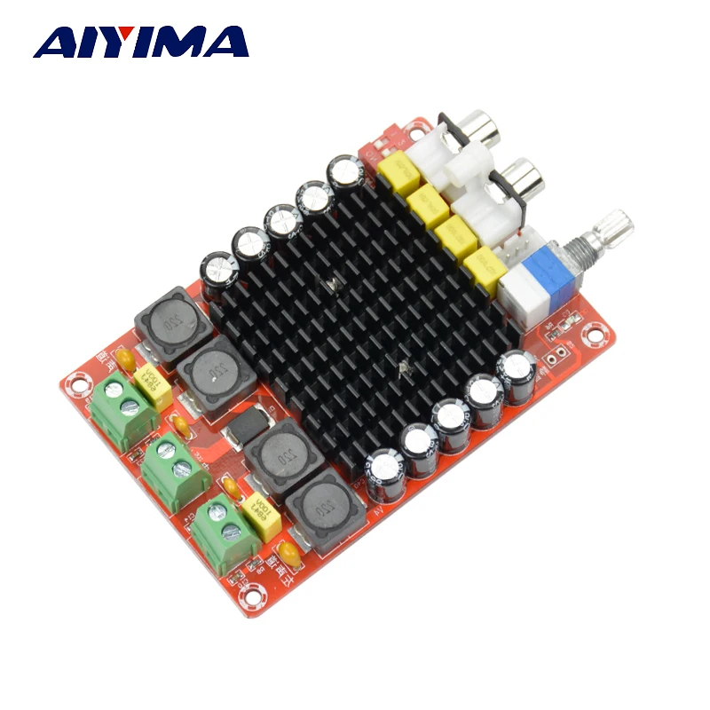 Aiyima TDA7498 Digital Amplifier Board 2*100W Class D Dual Channel Car