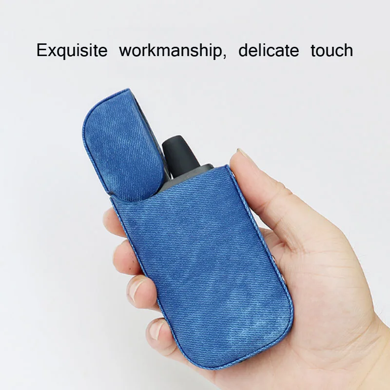 

Black Blue Brown Canvas Case for IQOS for IQOS 2.4 Plus II III Electronic Cigarette For IQOS Full Protective Case
