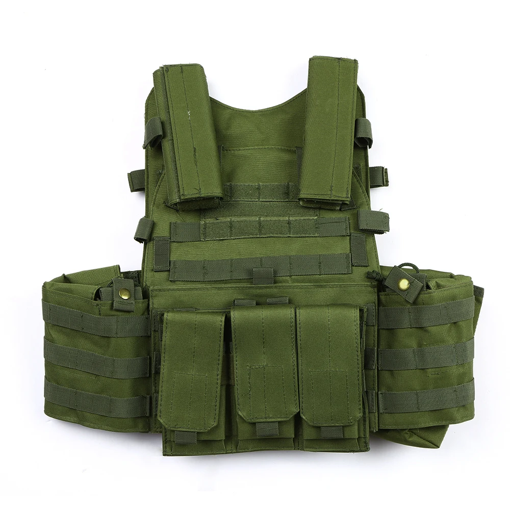 Military Tactical Vest Hunting Chest Rig Gear Load Carrier Molle Vest