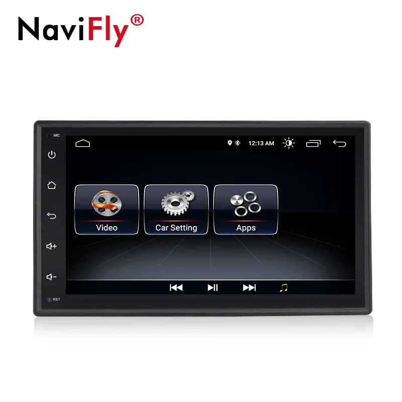 Top 2din Android8.1 Quad-core Car radio GPS player For  TOYOTA Nissan Volkswagen Hyundai Honda KIA  Lada mazda Free shipping 3