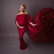 New Maternity Dress Long Chiffon Maternity Cloak Dress Slash Neck Pregnancy Chiffon Cloak Dress Long Tail Baby Shower Dress New Maternity Dress Long Chiffon Maternity Cloak Dress Slash Neck Pregnancy Chiffon Cloak Dress Long Tail Baby Shower Dress