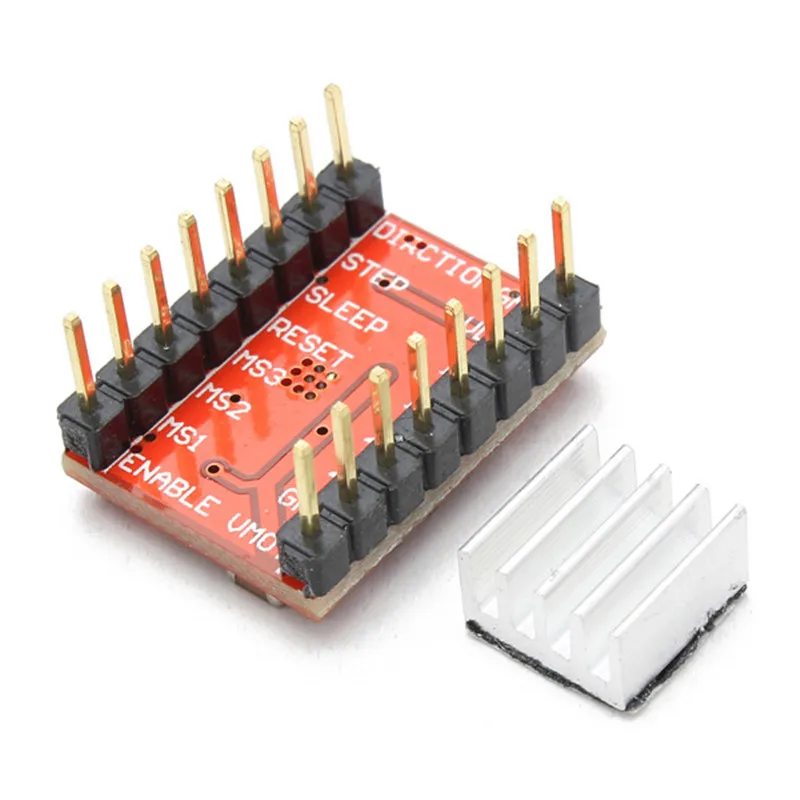 Горячая продажа 3D принтер A4988 Reprap шаговый двигатель драйвер модуль для RC частей|rc