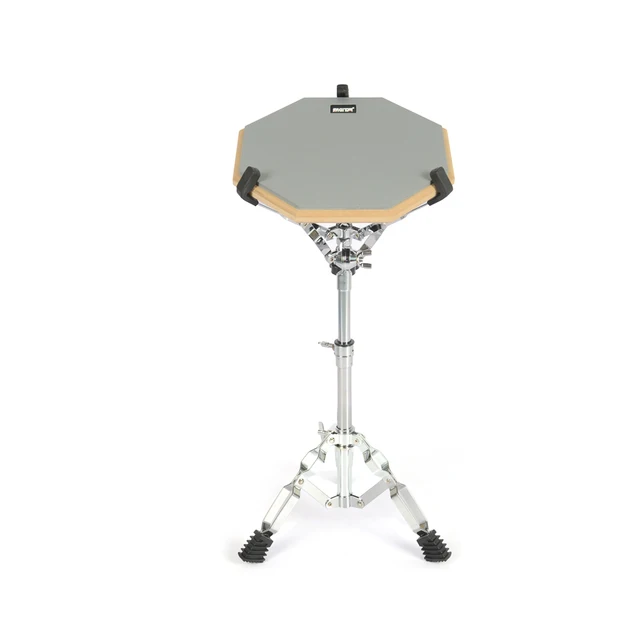 Practice Drum Pad Set Rubber Wooden Drum Practice Silencer Pads