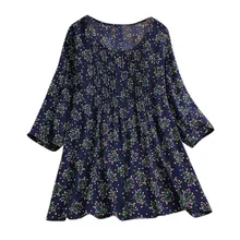 Blusa talla grande mujer boho ropa túnica mujer blusas 2019 Harajuku suelta señoras Top moda coreana camisas mujer(China)
