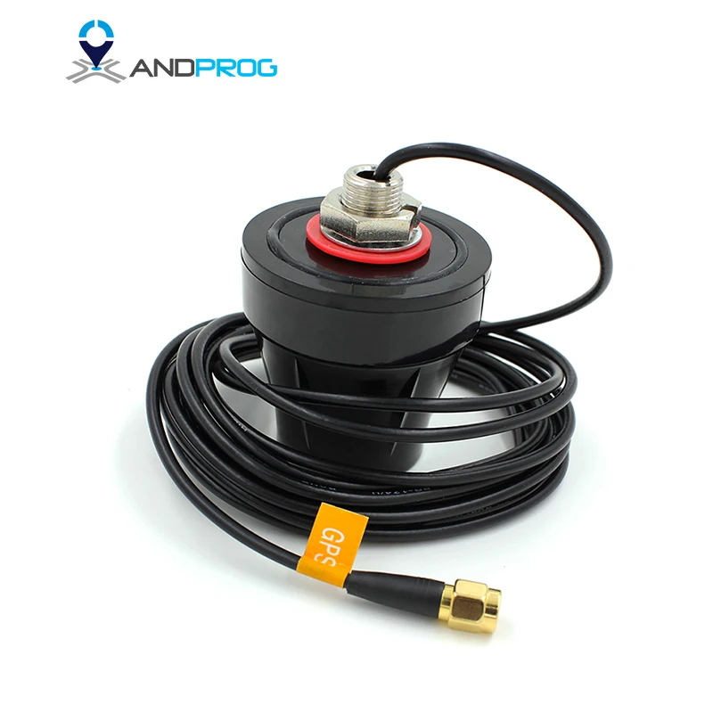 IP67 gps Грибная антенна с SMA male, 1575,42 MHz gps антенна с 3 метровым кабелем