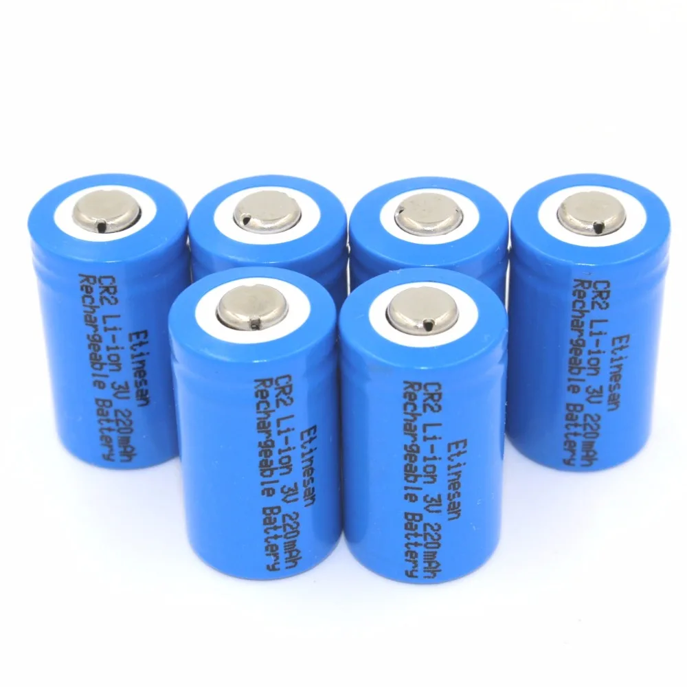 Литий ионные аккумуляторы Etinesan 15266 2 шт./лот 3 в 220 мАч LiFePo4|li-ion battery|battery safebattery lifepo4 |