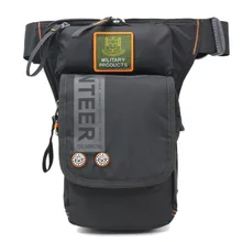 Высокое качество для мужчин Оксфорд ног сумка через плечо сумки военный мотоцикл всадник падение бедра кошелек пояс поясная сумка