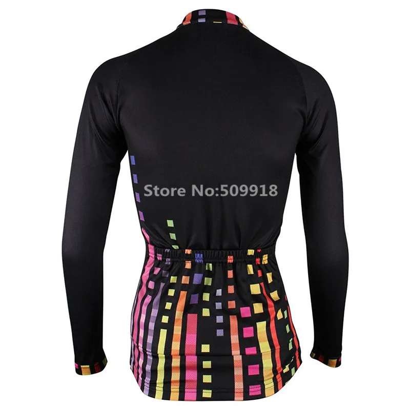 Invierno de las mujeres de lana térmica bicicleta Ciclismo Jersey manga larga superior MTB ciclo Jersey Ropa Ciclismo para las mujeres