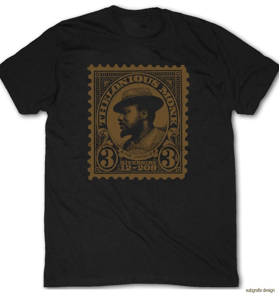 

Thelonious Monk Jazz t-shirt Music The Unique Miles Davis John Coltrane Environmental printed Tshirt Hip Hop funny T Shirts