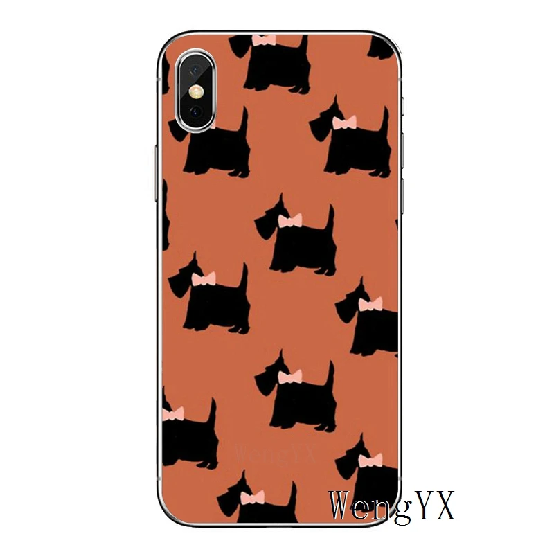 Модный шотландский терьер для samsung Galaxy S10 S9 S8 S7 S6 edge Plus Lite S5 S4 mini Note 9 8 5 4 TPU мягкий чехол для телефона - Цвет: Terrier-A-07