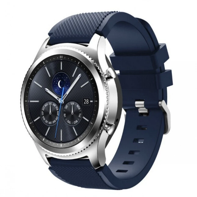 KINGBEIKE Sports Silicone WatchBands For Samsung Galaxy Gear S3 Classic Frontier R760/765/770 Smart Watch Strap 22mm