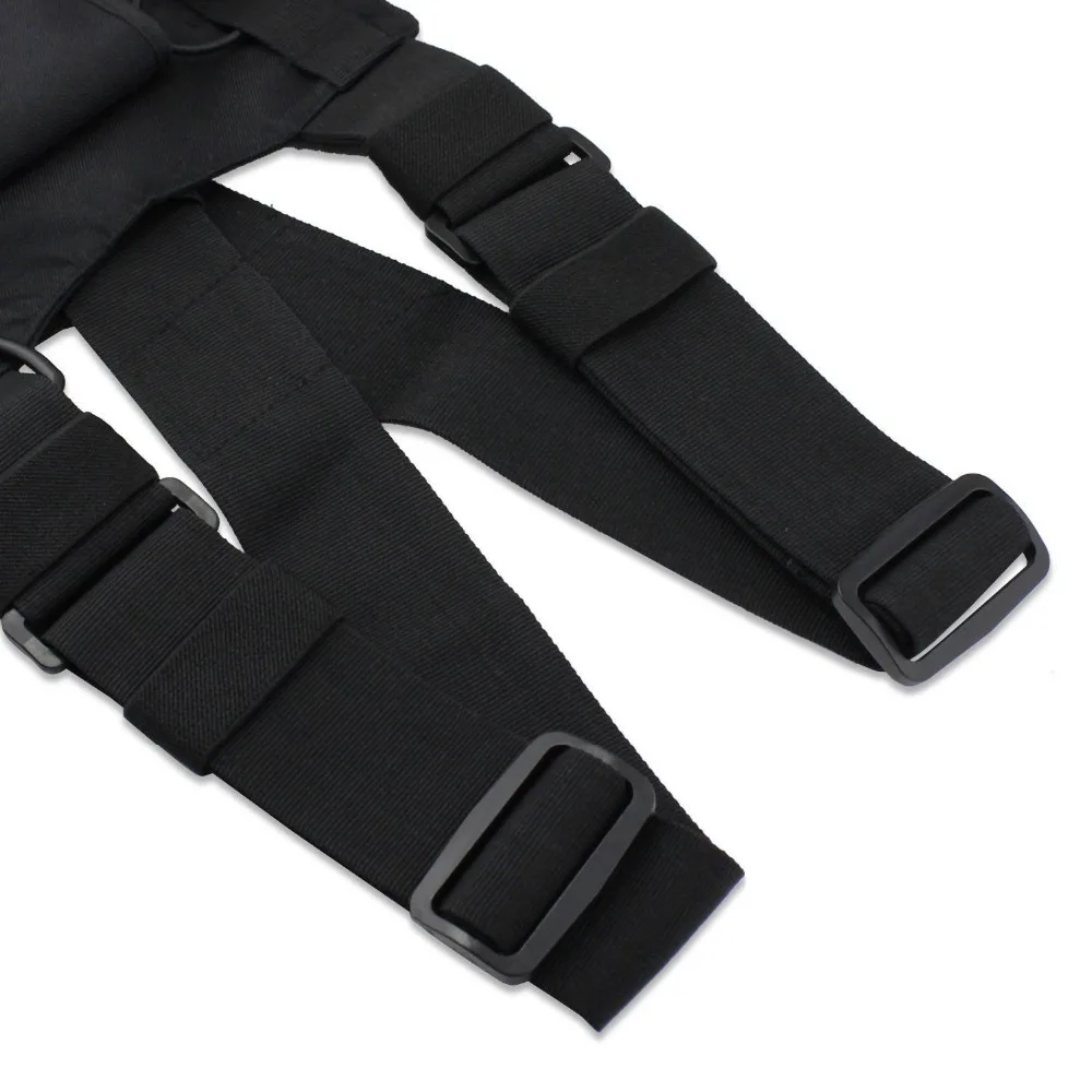 Chest Harness Front Pack Pouch Holster Carry Case for Baofeng UV-5R UV-82 UV-9R UV-XR TYT TH-UV8000D MD-380 Walkie Talkie (2)