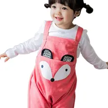 Дети для девочек и мальчиков Комбинезоны для девочек мешковатые Дамские шаровары Детский комбинезон