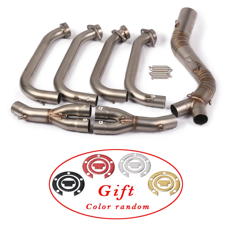 51MM Middle Pipe Full System Motorcycle Modified Muffler Pipe Front Header Pipe Tube For YAMAHA YZF-R6 R6 Exhaust 2006 - 2016 18 - Racext 04