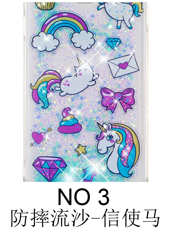 Чехол Xiao mi Red mi 4X Dyna mi c Love Heart quicksand чехол Xao mi xiomi Red mi 4X Red mi 4X X4 мягкий силиконовый Блестящий Прозрачный чехол из ТПУ - Цвет: No.3