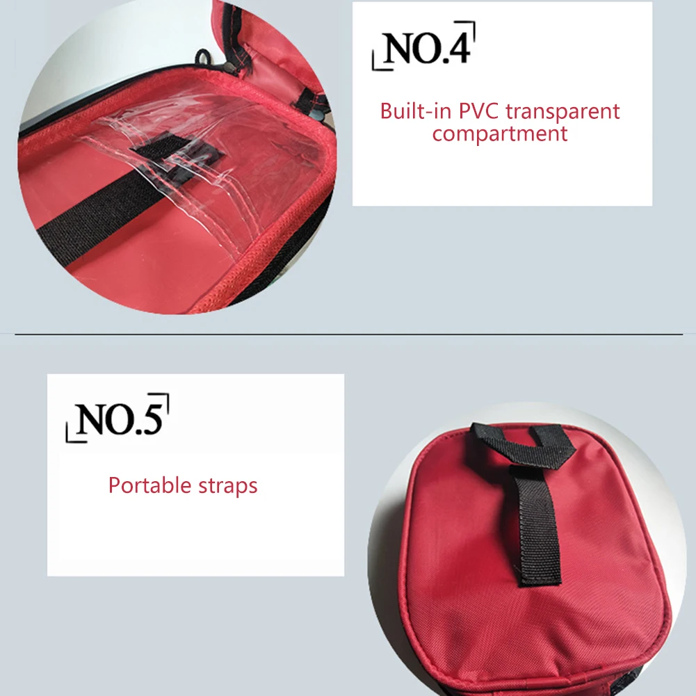 

Portable First Aid Kit Bag Home Emergency Medical Rescue Case Box B2Cshop