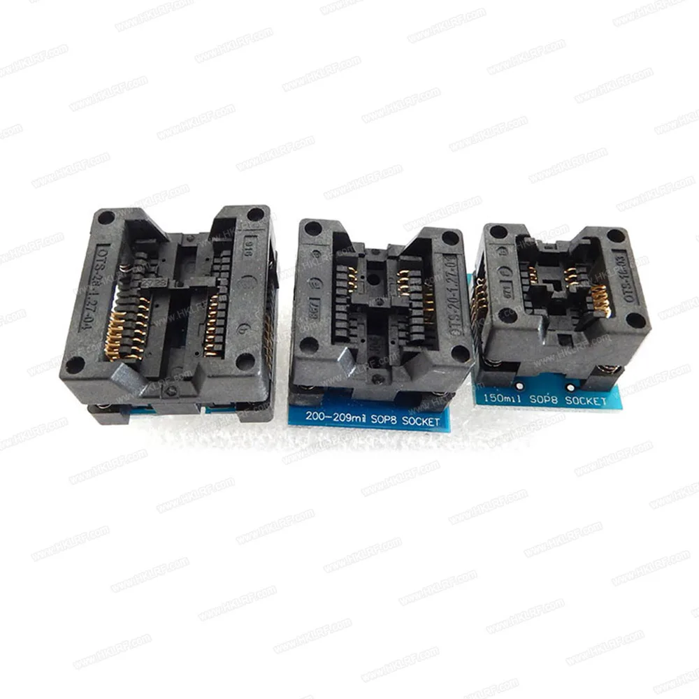 RT809F жк дисплей ISP программатор модуль с тестовым зажимом SOP8/SOP16 8