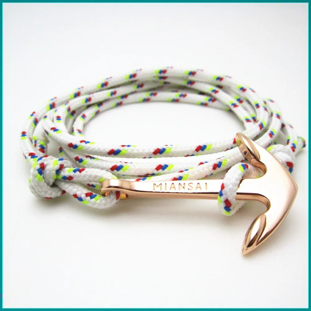 Miansai Anchor Bracelet Enameled