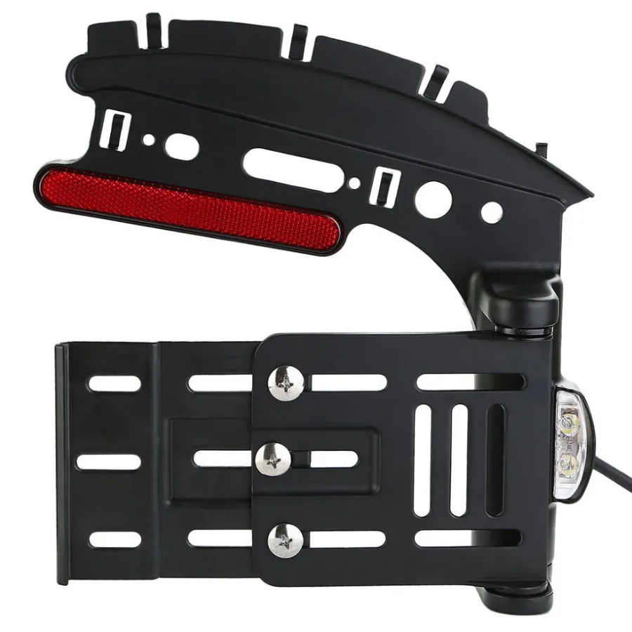 Folding License Plate Side Mount Bracket LED 07 16 For Harley Sportster