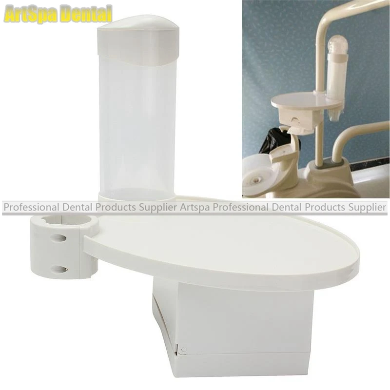 Dental Chair Scaler Tray Placed Additional Units Disposable Cup Storage