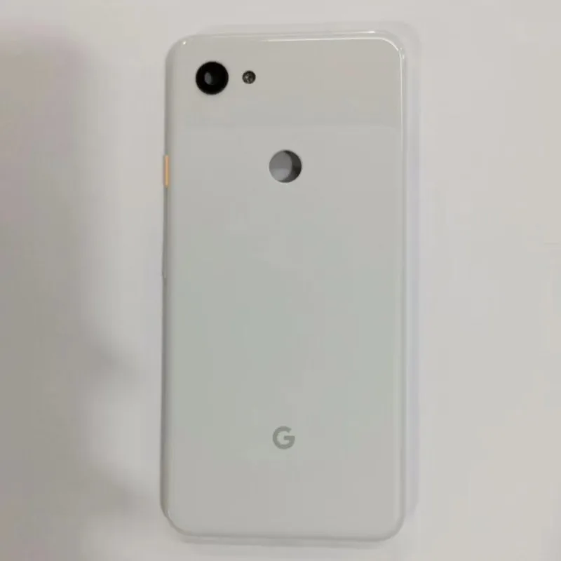 Черный белый аккумулятор задняя крышка корпуса для Google Pixel 3a XL мобильный телефон чехол камера стекло объектив+-buttonreplacy