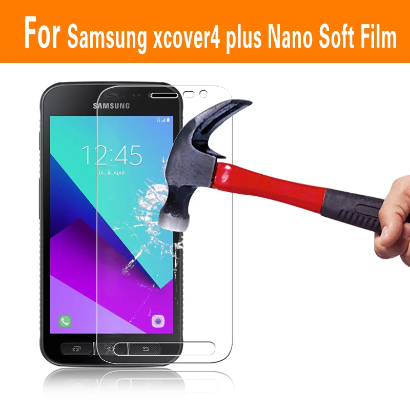 Анти взрыв нано мягкая пленка для Samsung Galaxy Xcover 4 SM G390F G390W мобильный телефон