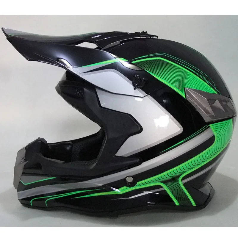 DOT АНФАС casco capacetes мотоциклетный шлем off-road dirt bike ATV с объективом щит | Автомобили и