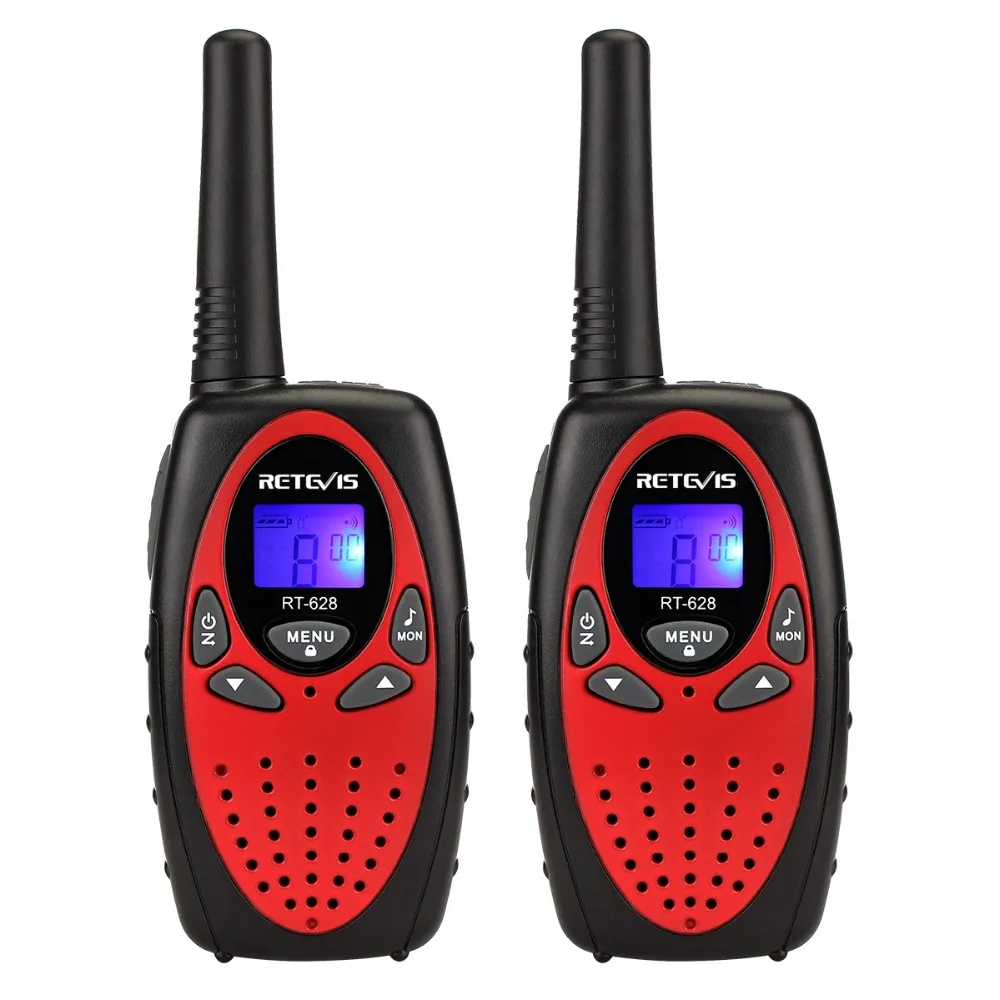 2pcs Mini Two Way Radio Walkie Talkie For Kids Retevis RT628 PMR446 PMR