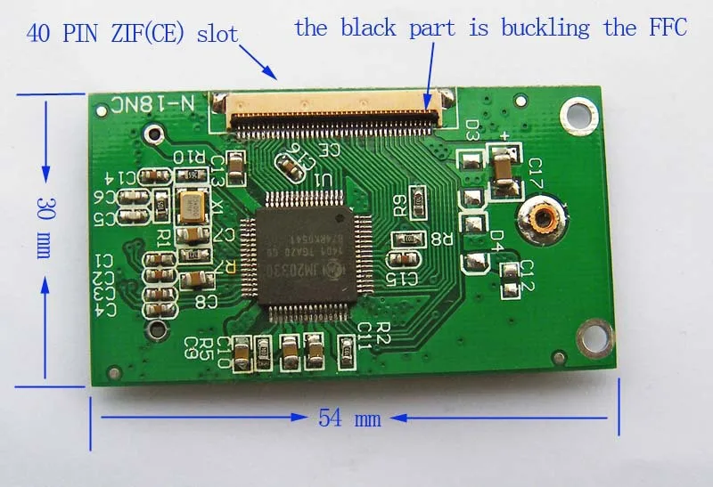 40 PIN ZIF CE к 22*42 мм M.2 NGFF SSD адаптер карта|zif to|ngff m.2ssd card |