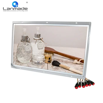 

21.5in lanmade plastic button media player studio mp4 video player sunlight readable lcd monitor blue display advertising google