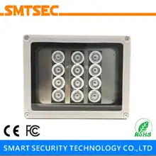 SMTSEC SI-12W 12 шт. светодиодный 60 м расстояние ИК инфракрасный осветитель 15-90 градусов дополнительная световая лампа для CCTV IP камеры безопасности
