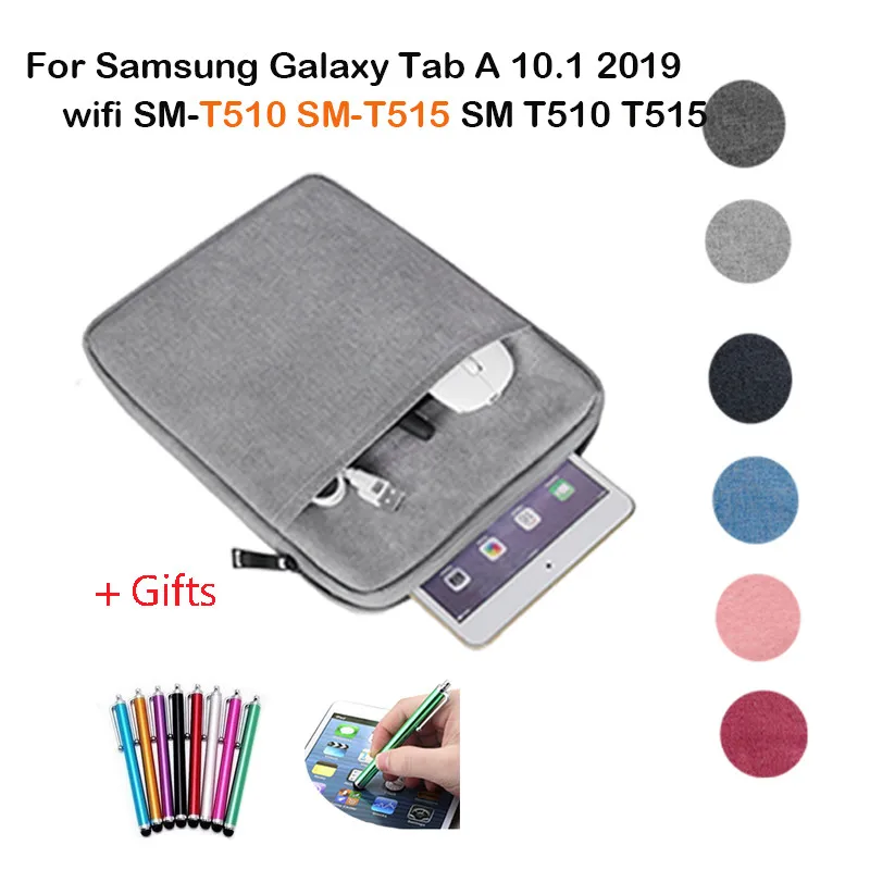 Чехол-сумка для samsung Galaxy Tab A 10,1 Wifi SM-T510 SM-T515 SM T510 T515 защитный экран для планшета чехол+ бесплатные подарки