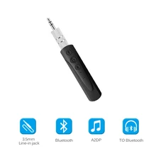 FORNORM Bluetooth аудио приемник с зажимом перезаряжаемый Hands Free автомобильный комплект Динамик Наушники автомобильный стерео