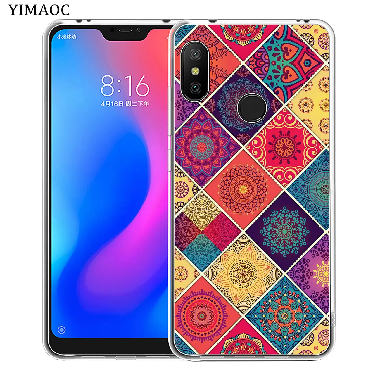 Мягкий силиконовый чехол YIMAOC для телефона Xiaomi MI Redmi 8A 7A 6A 5A 4X Note 8 7 6 Pro 5 Plus|Бамперы| |