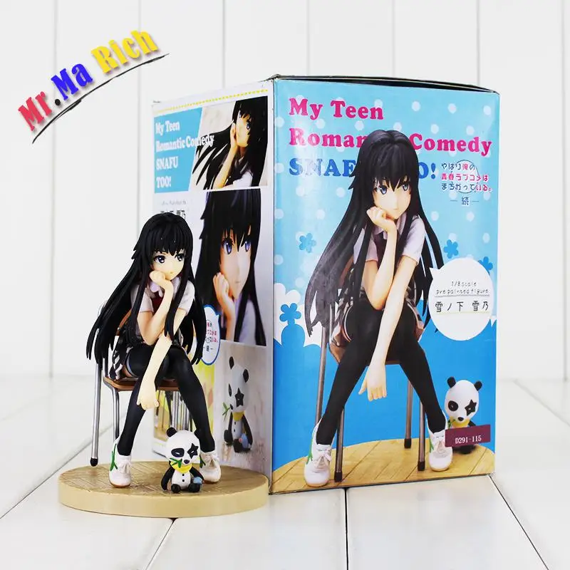13 см Yukinoshita Yukino Yukipedia Nekopedia My Teen романтическая комедия Snafu ПВХ фигурка игрушка |