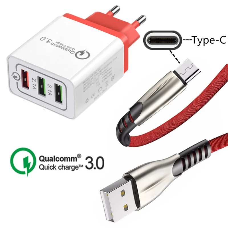 

Cowboy USB Cable QC 3.0 Fast Charger Type C Charge Wire For Samsung A40 A50 S8 Note 9 10 Xiaomi Mi 9 8 lite Redmi K20 Note 7 Pro