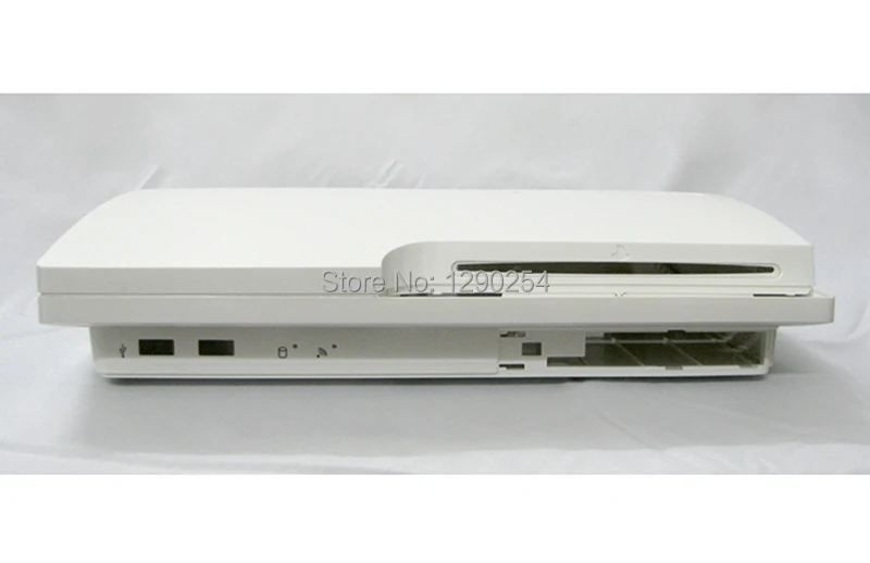 Для playstation 3 PS3 тонкий высококачественный белый полный корпус чехол для PS3 Slim OCGAME