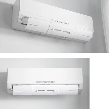 

Adjustable Air Conditioner Cover Windshield Air Conditioning Baffle Shield Wind Guide Month Straight Anti-Wind Shield Drop ship