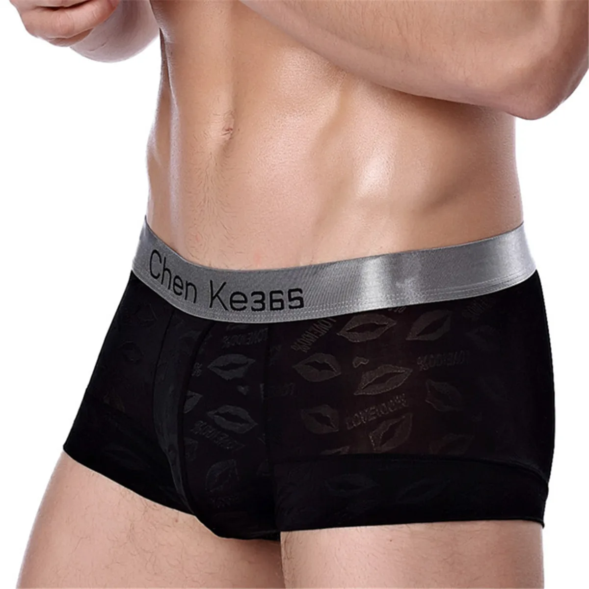 Buy Sexy Lips Kiss Underwear Boxer Shorts Men