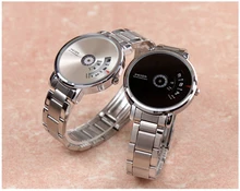 Famosa Marca HK Vestido de Lujo de Los Hombres Relojes Deportivos Relojes de Pulsera de Acero Inoxidable Reloj de Vestir de Negocios Hombre Reloj Tiempo Relojes Masculinos