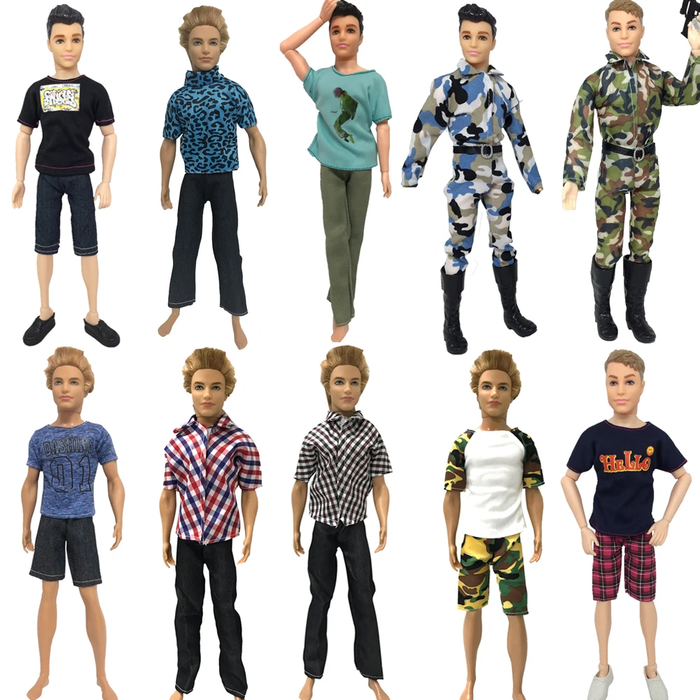 NK poupée Prince vêtements costume de mode tenue Cool pour KEN poupée accessoires enfants cadeaux d'anniversaire cadeau bébé bricolage jouets JJ