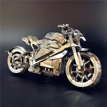 MMZ — Puzzle métallique 3D pour les adultes, modèle Nanyan, collection Vengeance de motos, échelle 1:16 l, découpé au Laser 3D
