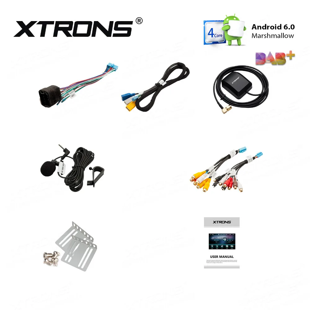 Discount XTRONS 7" Android 6.0 Marshmallow Quad Core 16G ROM HD Digital Touch Screen Car Multimedia Player GPS Bluetooth 5.0 OBD2 NO DVD 5