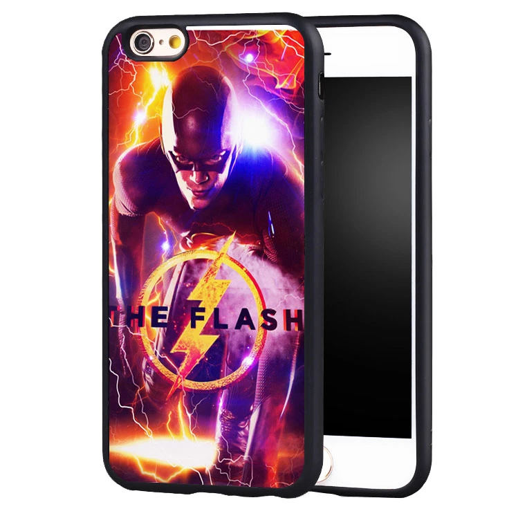 Reboto Supereroi The Flash Barry Allen Tv Series case Cover Per iPhone 5  QUATER SE 6 6 S 7 Plus|cover for iphone|case covercover for iphone 5 -  AliExpress